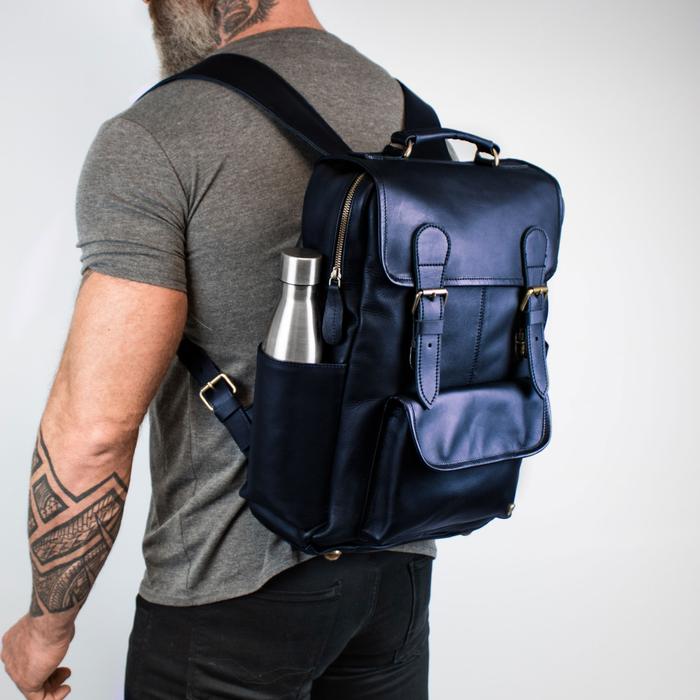 Unique Personalized The City Backpack Customized Man Bags Gifts for Men by Groovy Guy
