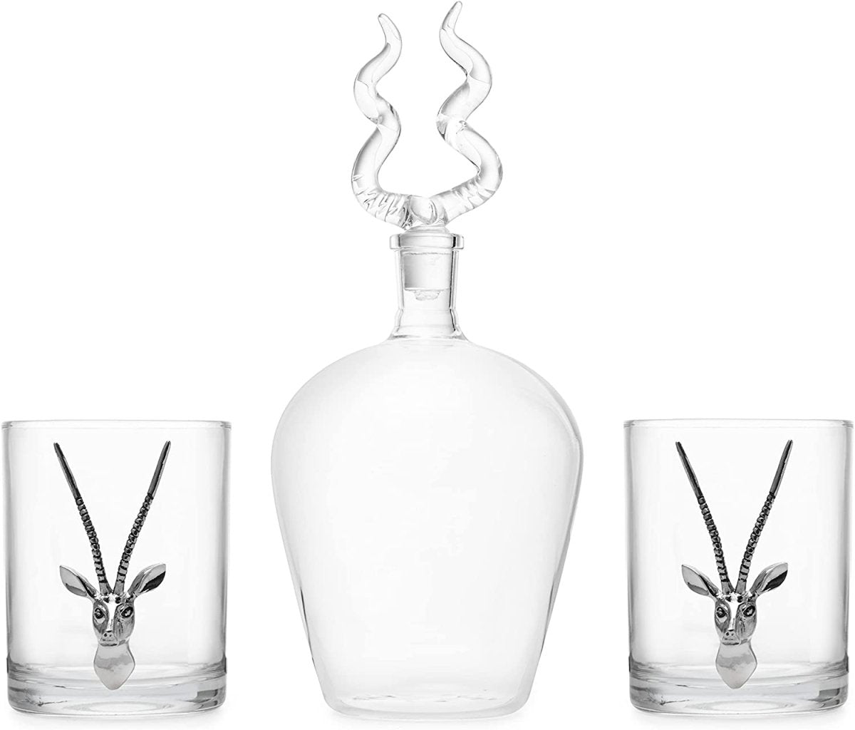 Unique Personalized Safari Decanter Customized Gifts for Men by Groovy Guy