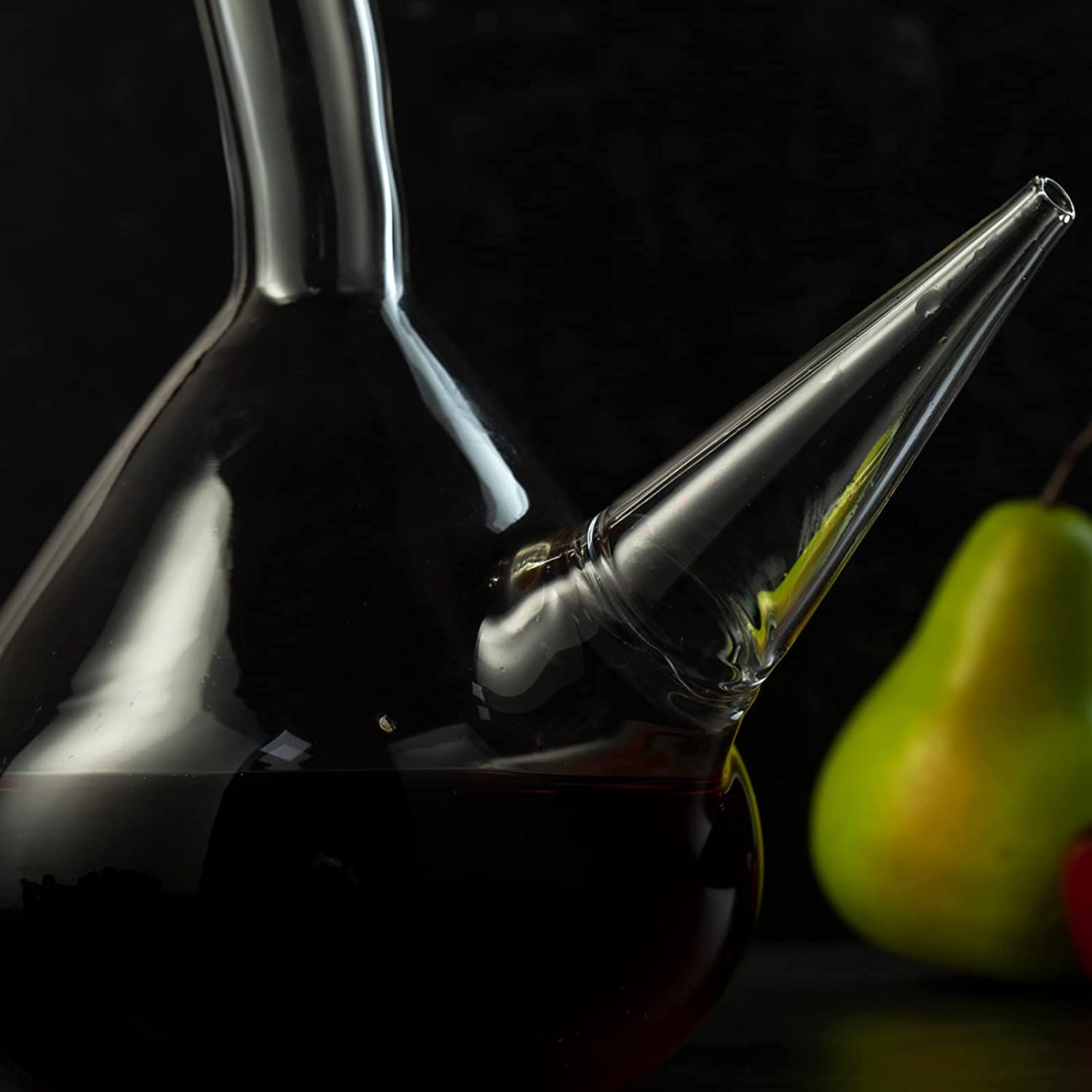 Unique Personalized Porron Wine Decanter Customized Gifts for Men by Groovy Guy