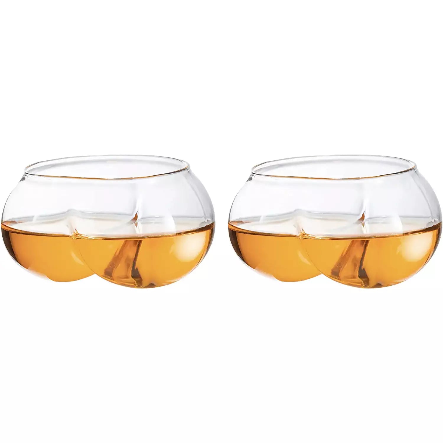 Unique Personalized Deez Nuts Drinking Glasses Customized Whiskey Glass Set Gifts for Men by Groovy Guy