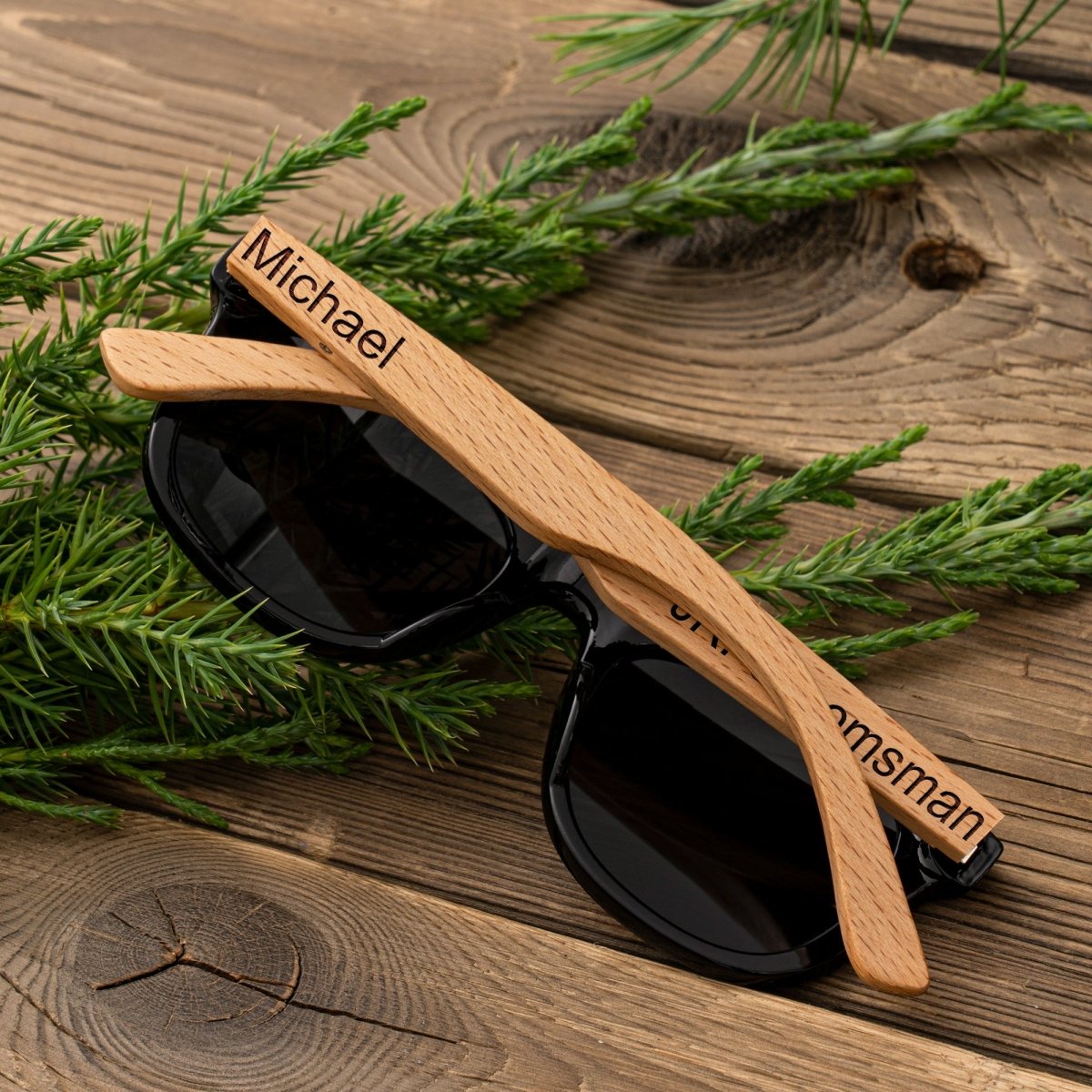 Unique Personalized Engraved Kids Sunglasses Customized Sunglasses Gifts for Men by Groovy Guy