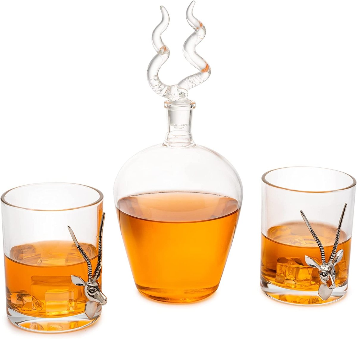 Unique Personalized Safari Decanter Customized Gifts for Men by Groovy Guy