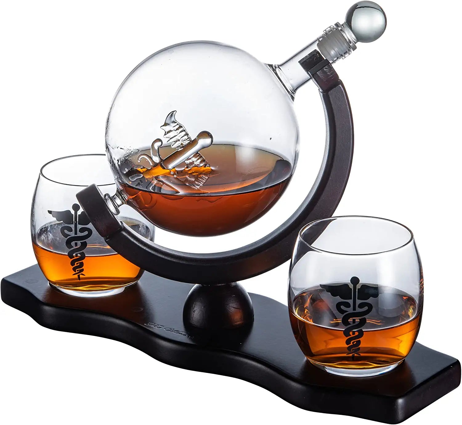 Unique Personalized Healthcare Worker Decanter Customized Decanter Gifts for Men by Groovy Guy