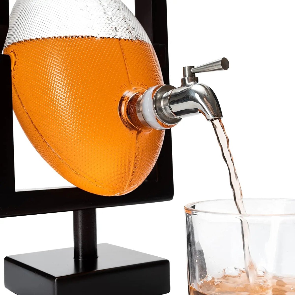Football-Shaped Decanter