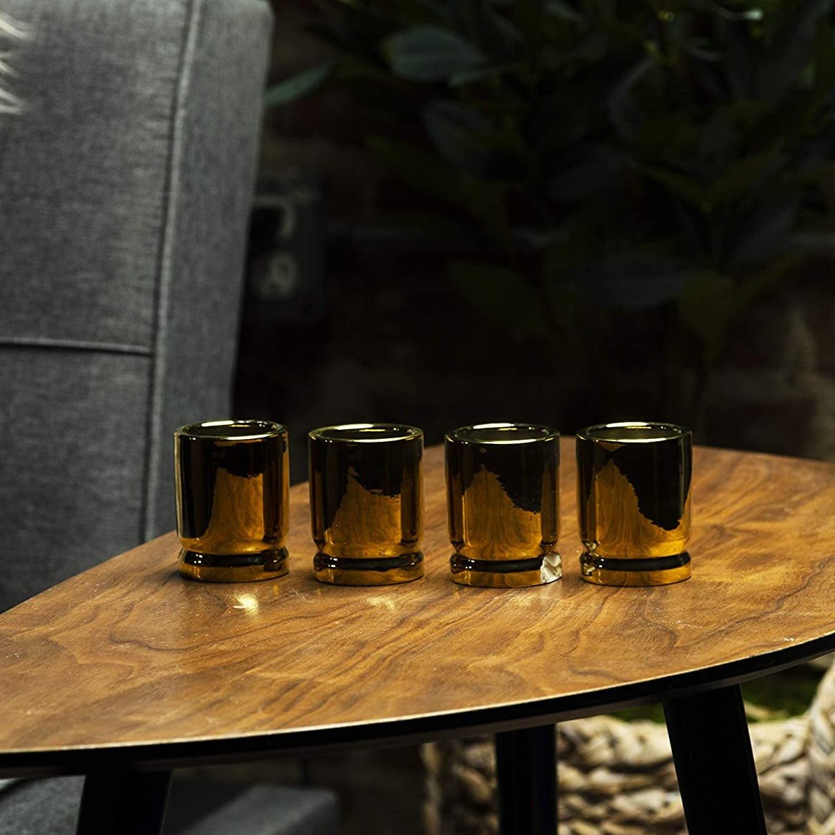 Unique Personalized 50 Caliber Bullet Shot Glasses Customized Shot Glasses Gifts for Men by Groovy Guy