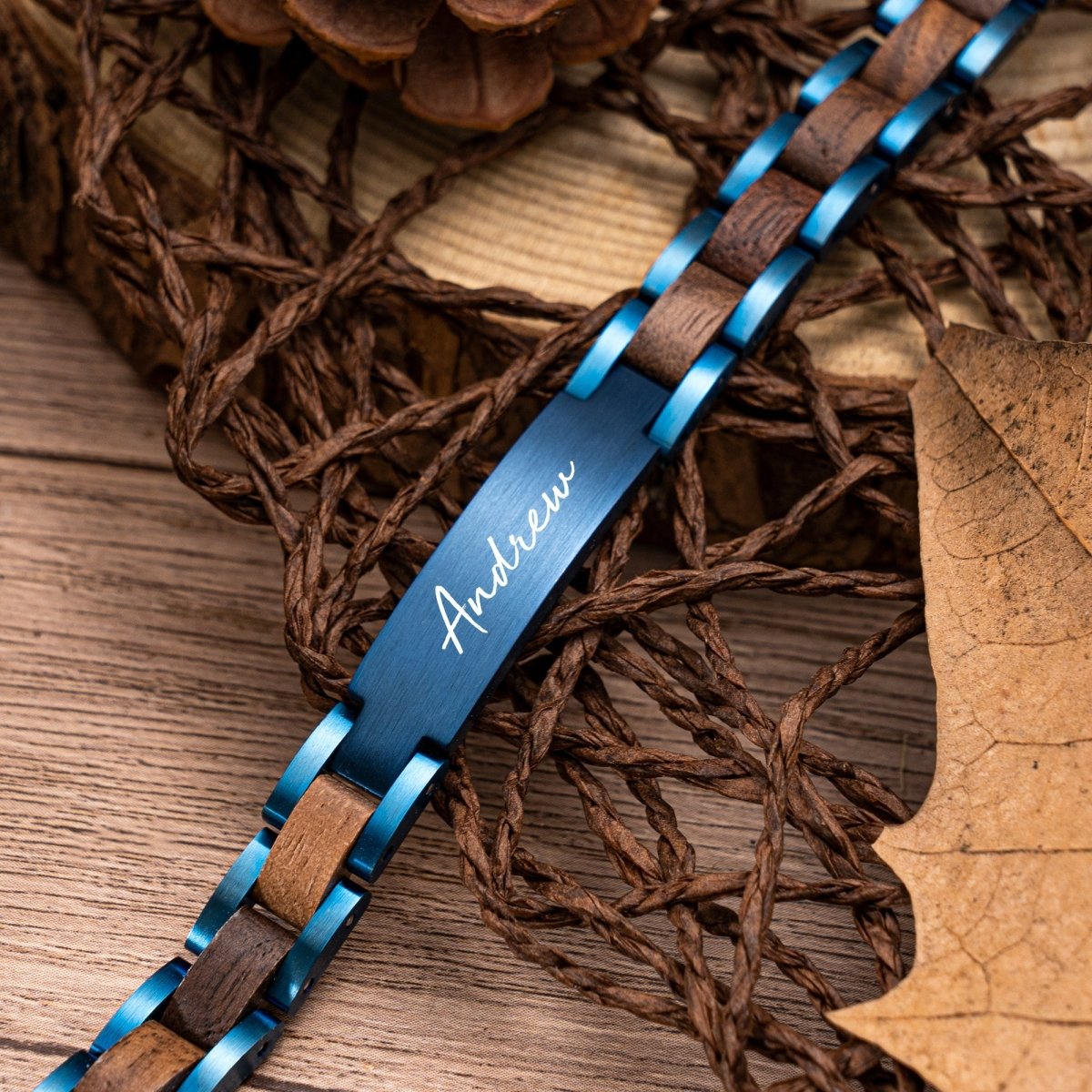 Unique Personalized Signature Style Bracelet Customized Bracelet Gifts for Men by Groovy Guy