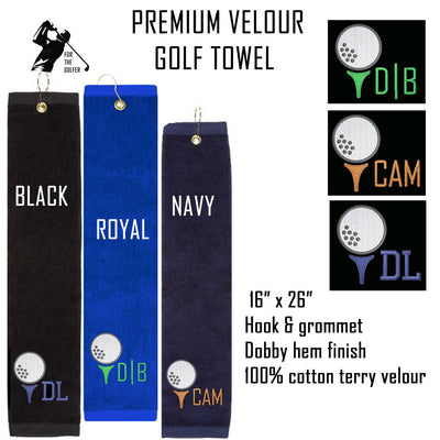 Premium Velour Golf Towel