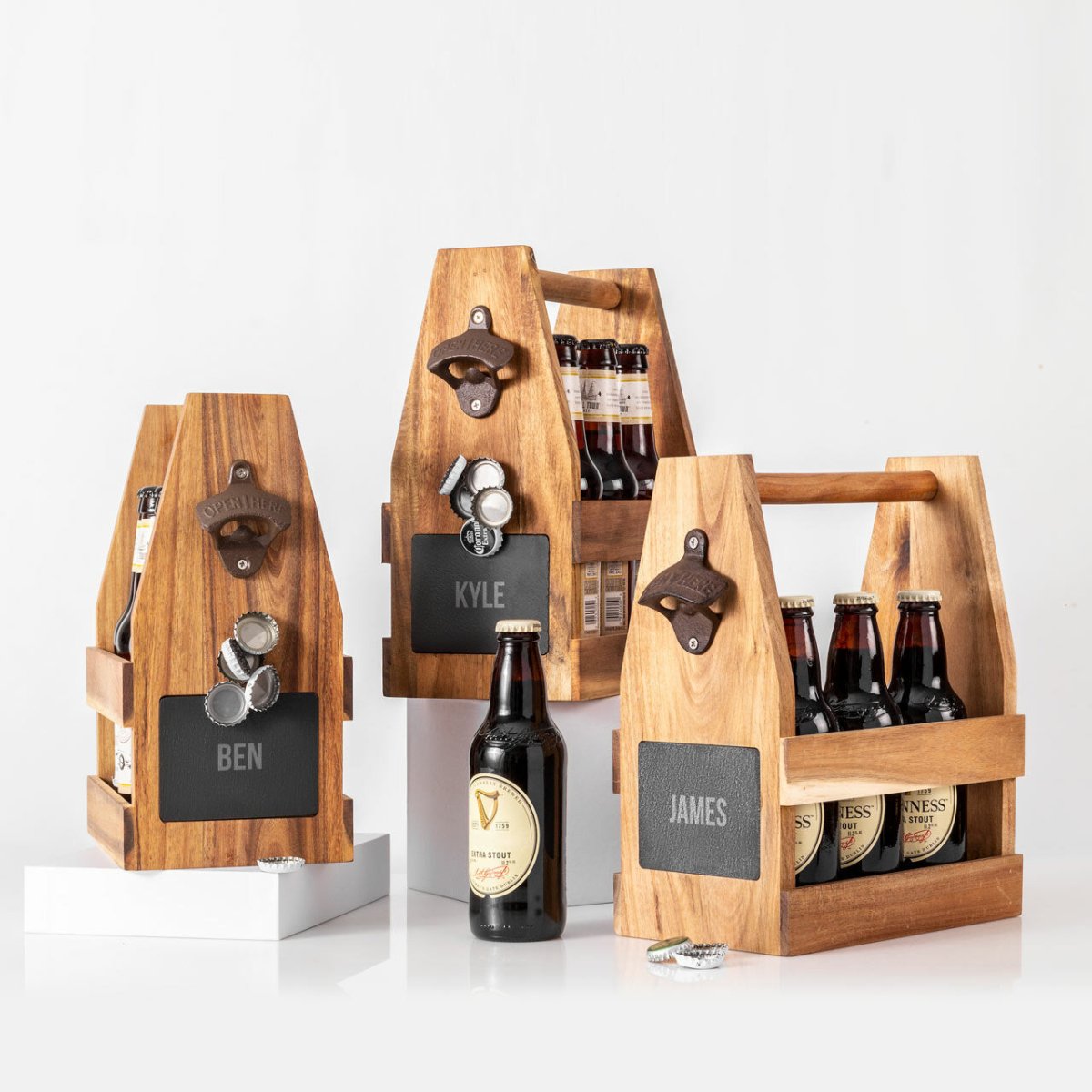 Unique Personalized 6 Pack It Up Personalized Beer Caddy Customized Gifts for Men by Groovy Guy