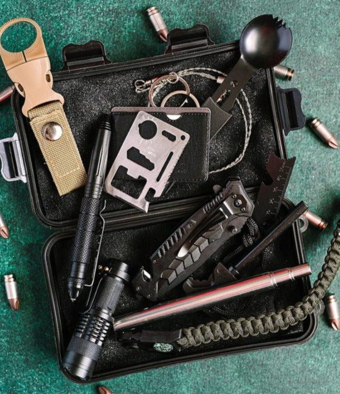 Unique Personalized Ultimate Survival Kit Customized Gift Sets Gifts for Men by Groovy Guy