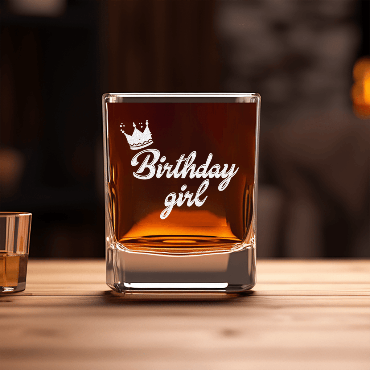 Birthday Girl Square Shotglass