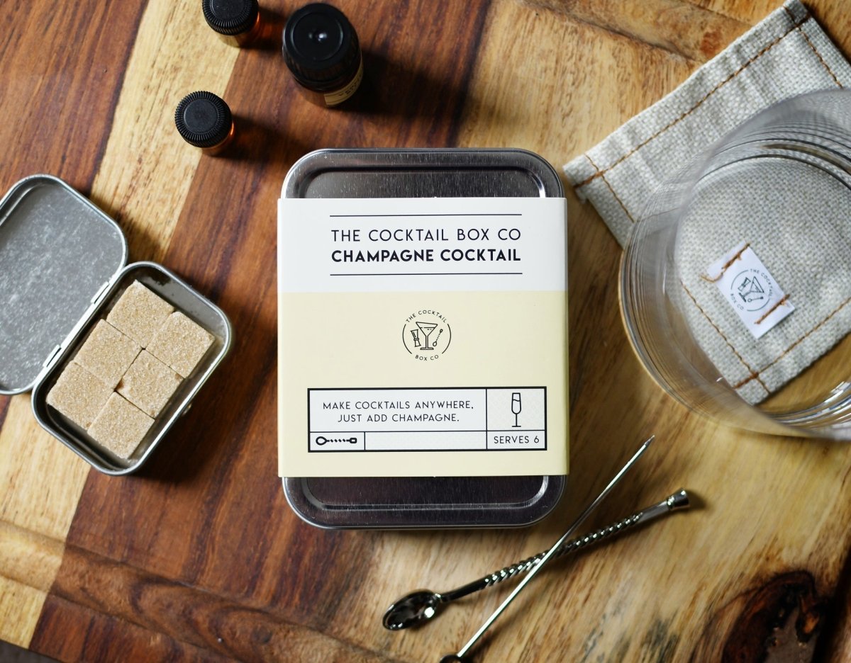 Unique Personalized 2 Pack – Old Fashioned + Champagne Cocktail Customized Gifts for Men by Groovy Guy