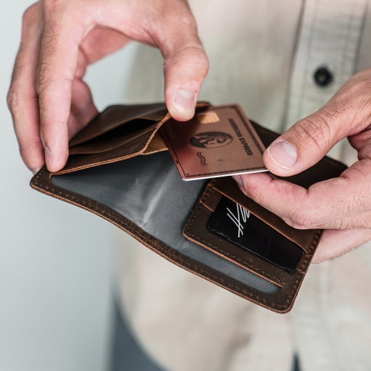 Unique Personalized The Terra Messenger Wallet Customized Wallet Gifts for Men by Groovy Guy