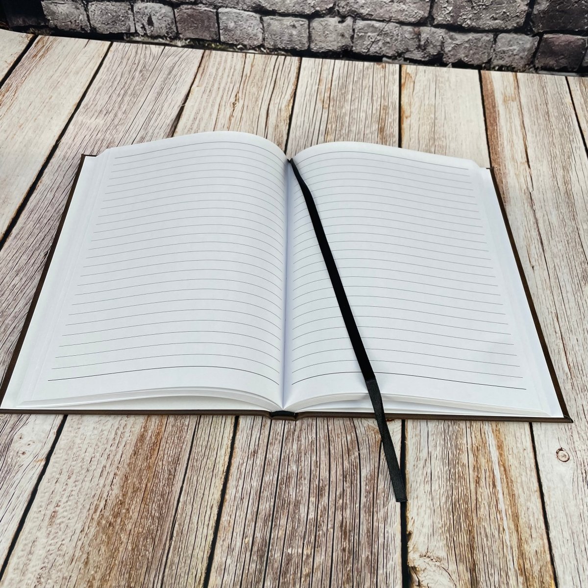 Unique Personalized Custom Logo Notebook Customized Gifts for Men by Groovy Guy