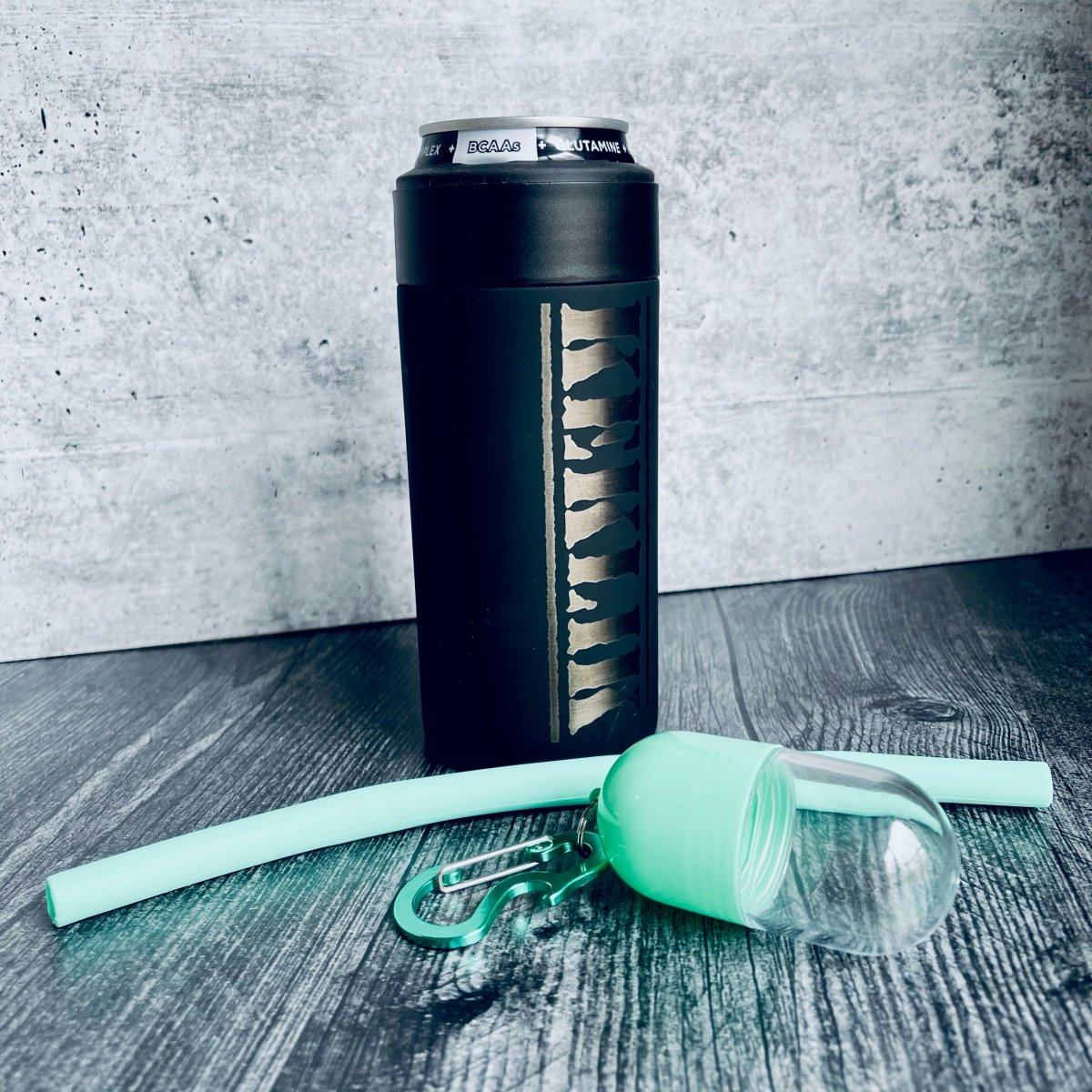 Unique Personalized Custom Skinny Can Koozie Customized Gifts for Men by Groovy Guy