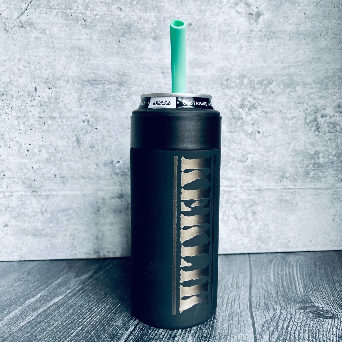 Unique Personalized Custom Skinny Can Koozie Customized Gifts for Men by Groovy Guy