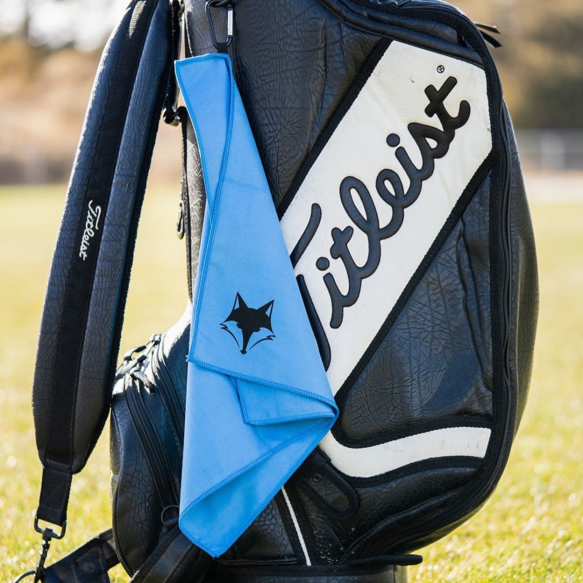 Unique Personalized Desert Fox Golf Towel Customized Gifts for Men by Groovy Guy