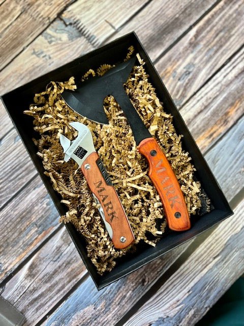 Unique Personalized Ultimate Man Gift Box Set Customized Gift Set Gifts for Men by Groovy Guy