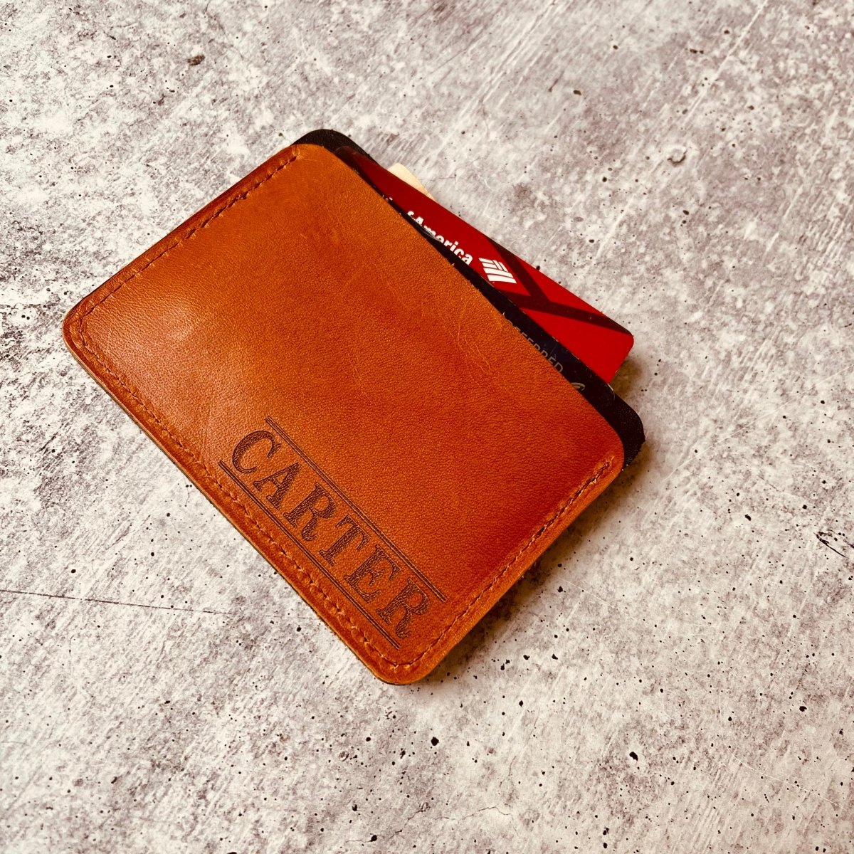 Unique Personalized Engraved & Tailored Customized Wallet Gifts for Men by Groovy Guy