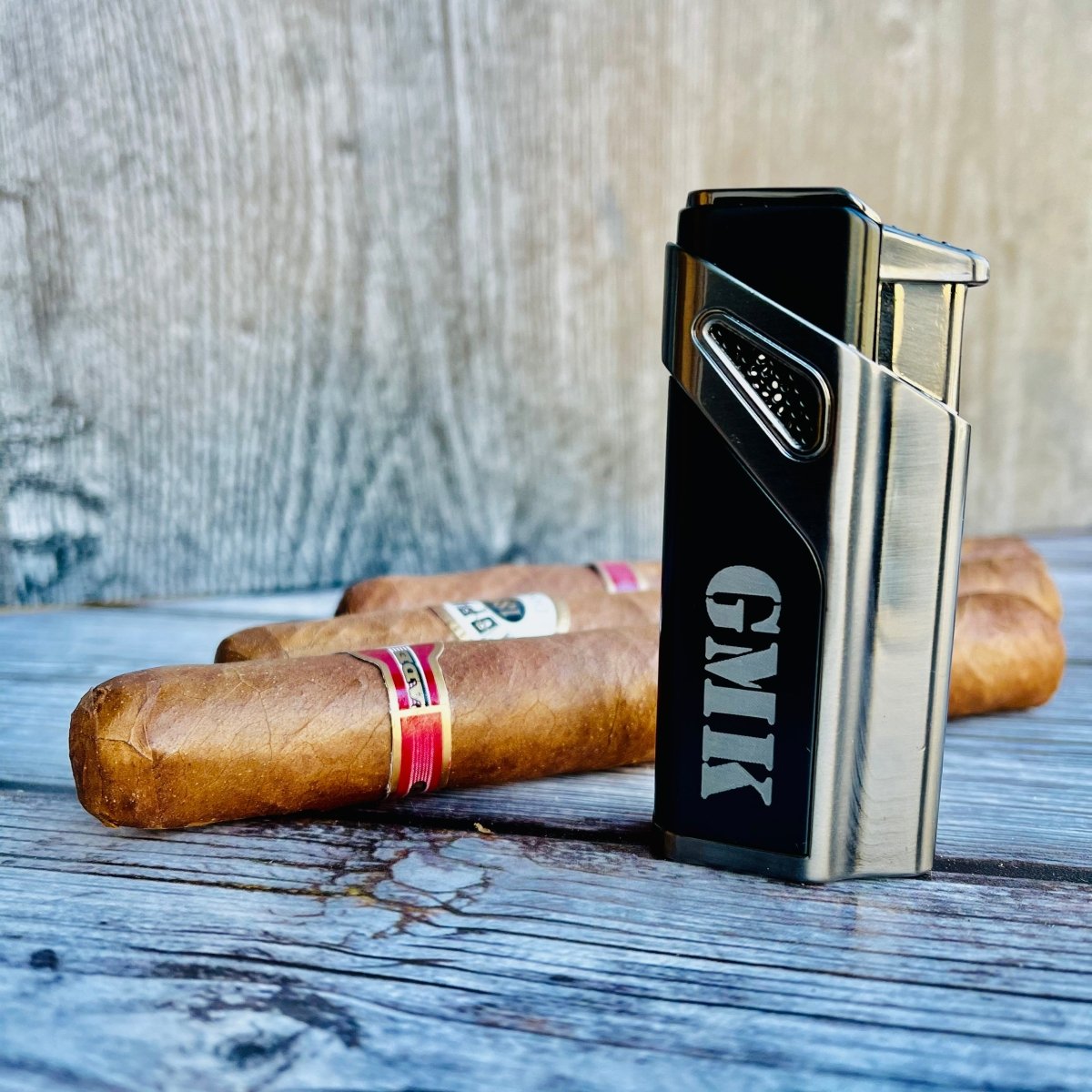 Unique Personalized Personalized Torch Lighter Customized LIghter Gifts for Men by Groovy Guy