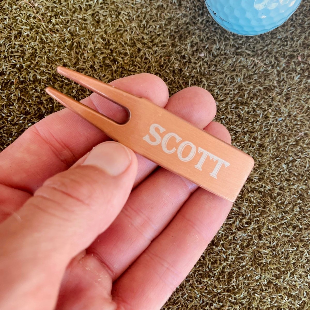 Unique Personalized Greens Gizmo Divot Tool Customized Divot Tool Gifts for Men by Groovy Guy