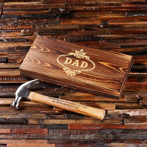 Unique Personalized Dads Hammer Time Customized Gifts for Men by Groovy Guy