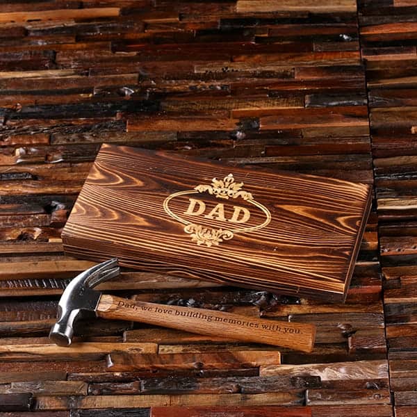 Unique Personalized Dads Hammer Time Customized Gifts for Men by Groovy Guy