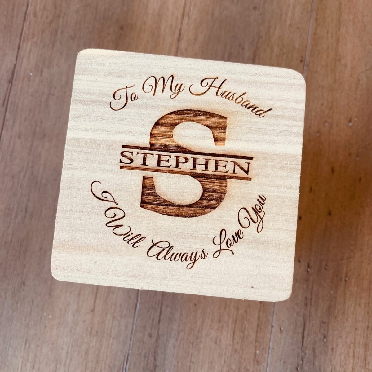 Unique Personalized Personalized Watch Box Customized Gifts for Men by Groovy Guy