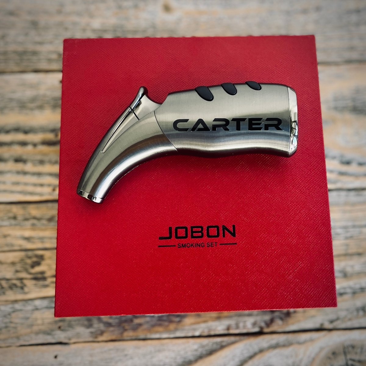 Unique Personalized Armored Torch Customized Lighter Gifts for Men by Groovy Guy