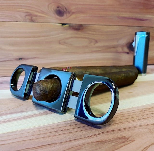 Unique Personalized Captains Cut Customized Cigar Cutter Gifts for Men by Groovy Guy