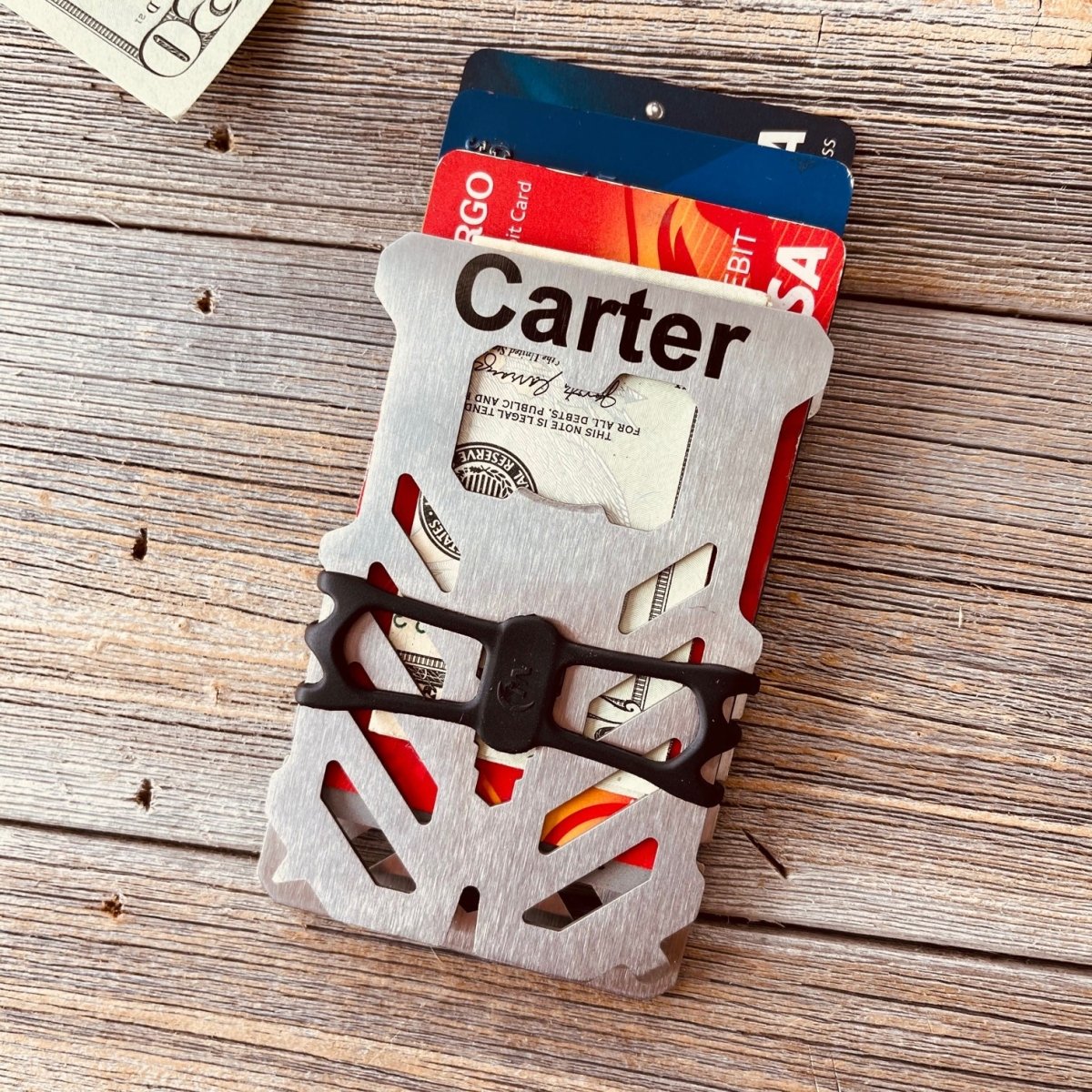 Unique Personalized Personalized Multi Tool Wallet Customized Hunting & Survival Knives Gifts for Men by Groovy Guy