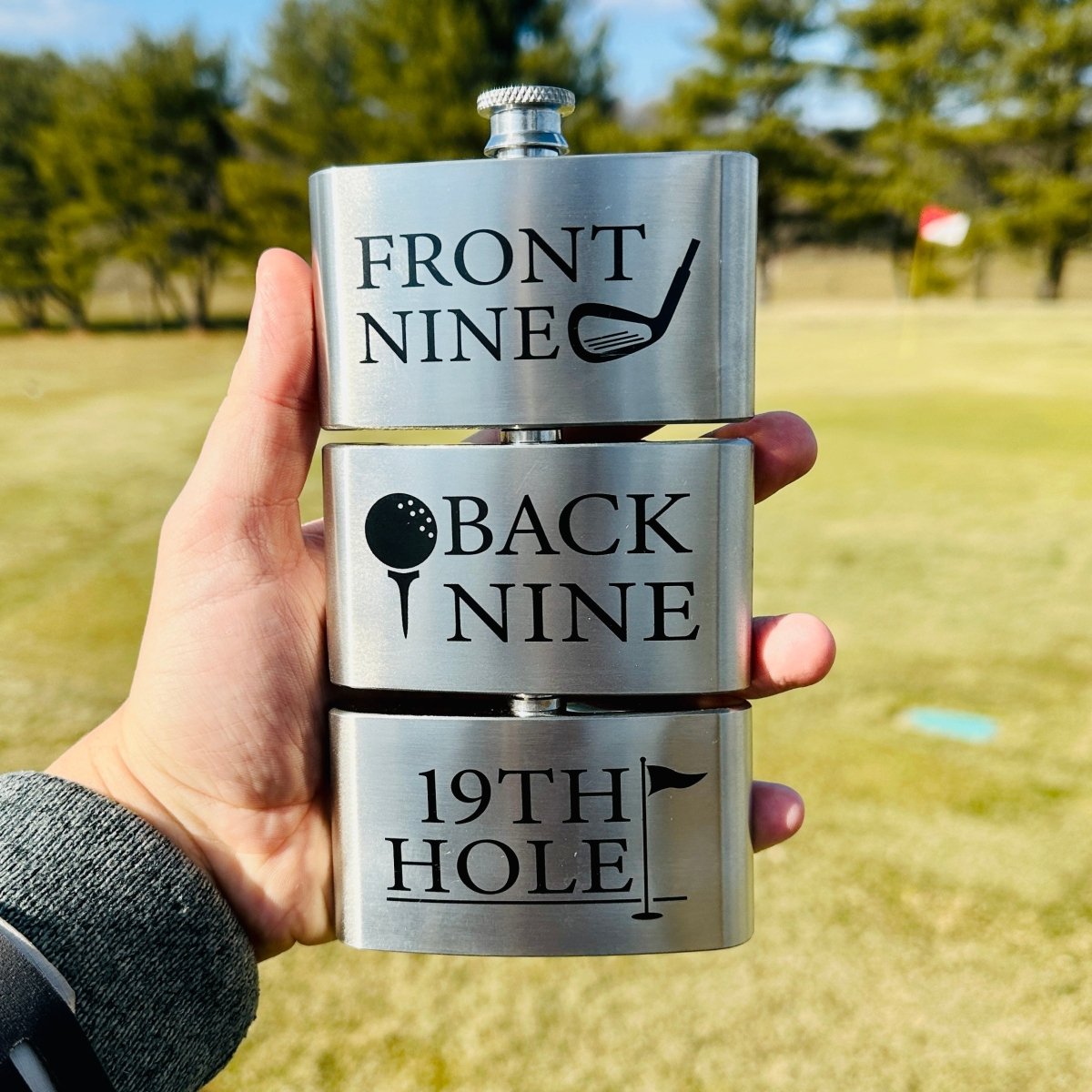 Unique Personalized Triple Shots Customized Gifts for Men by Groovy Guy