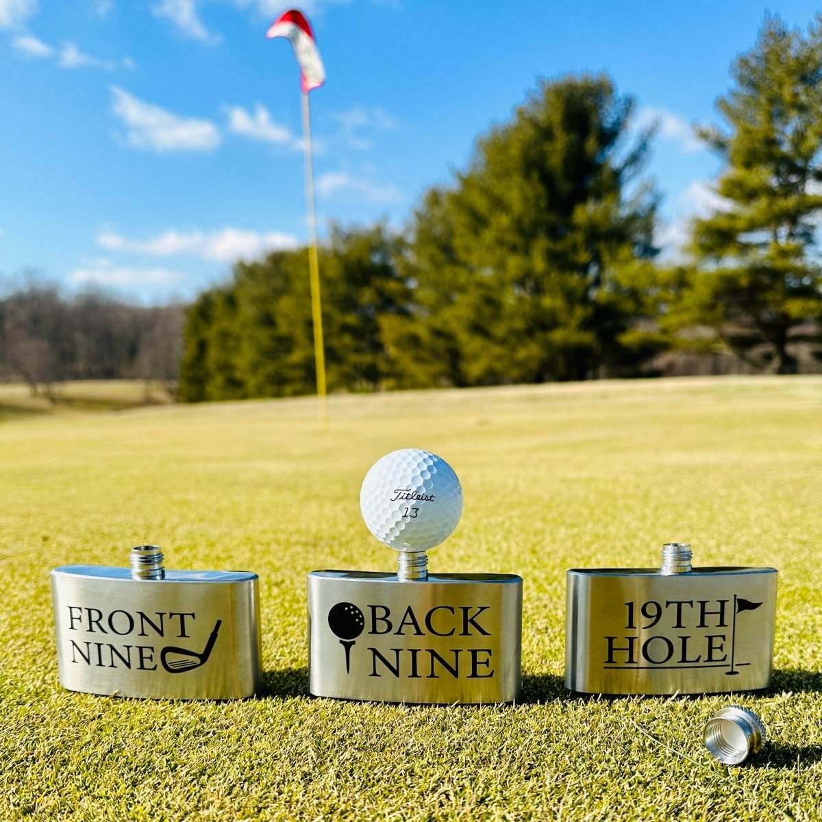 Unique Personalized Triple Shots Customized Gifts for Men by Groovy Guy