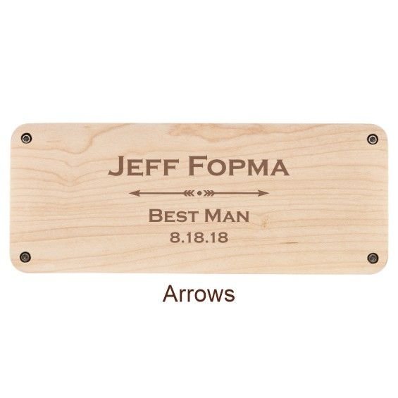 Unique Personalized Engraved Bluetooth Speaker Customized Electric Gifts for Men by Groovy Guy