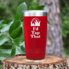 Red golf tumbler Id Tap That