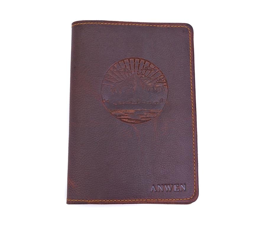 Unique Personalized Personalized Monogrammed Leather Journal Customized Leather Gifts for Men by Groovy Guy