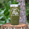 Military Green golf tumbler My Retirement Plan Is On Course