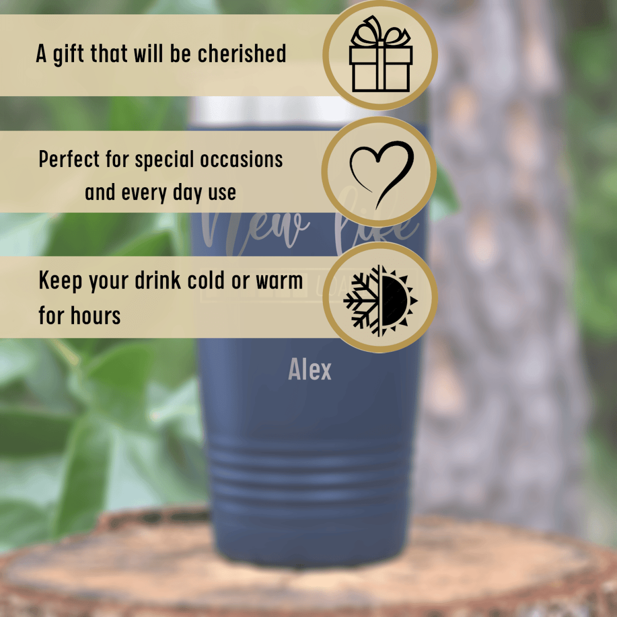 Unique Personalized New Life Loading Tumbler Customized Retirement Tumblers Gifts for Men by Groovy Guy