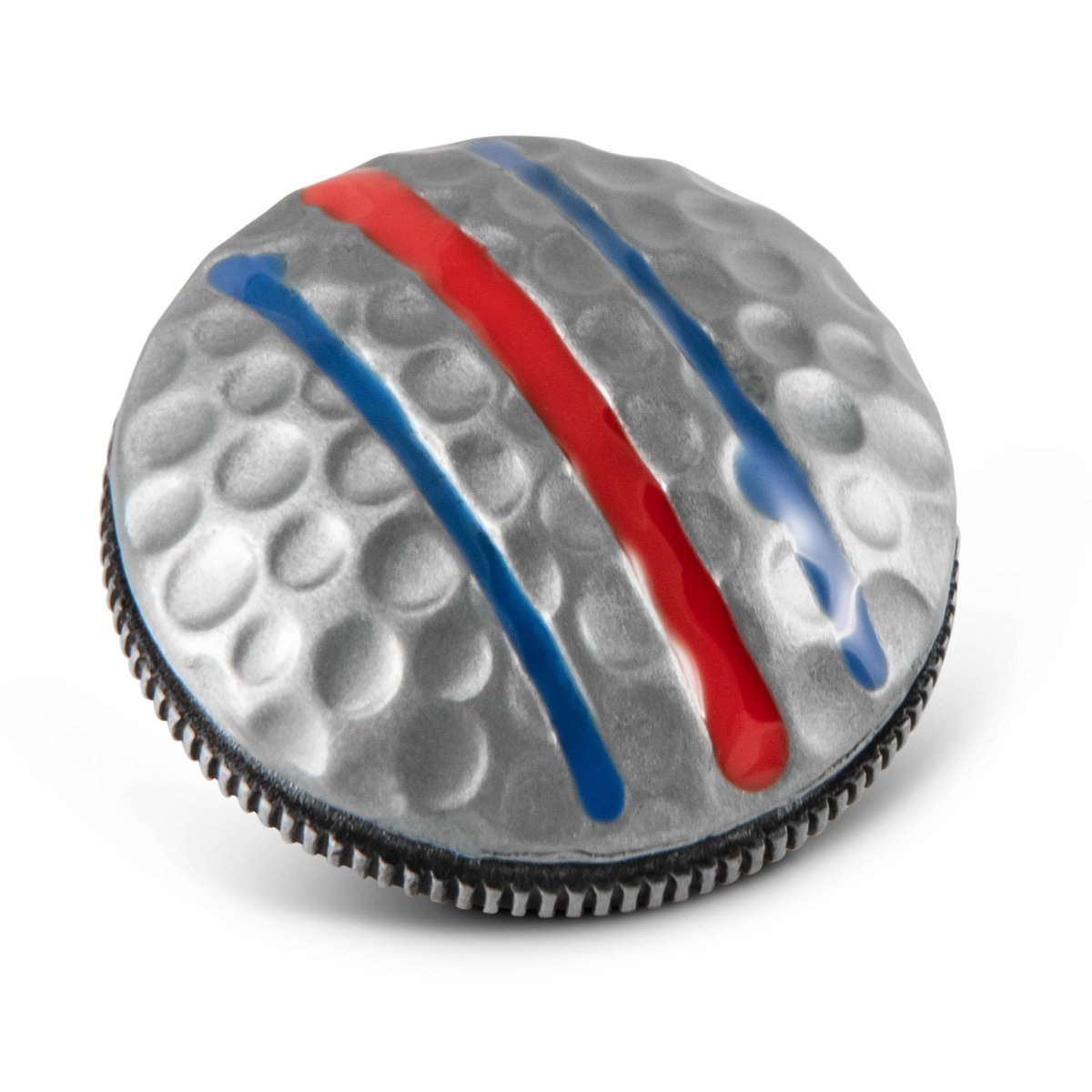 Unique Personalized Silver Golf Ball Marker Customized Gifts for Men by Groovy Guy