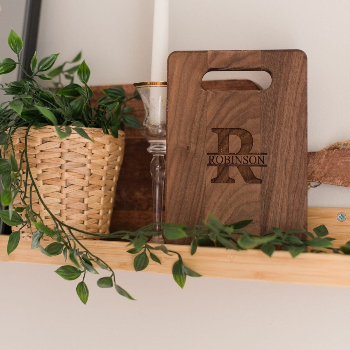 Unique Personalized Monogrammed Cutting Board Customized Cutting Board Gifts for Men by Groovy Guy