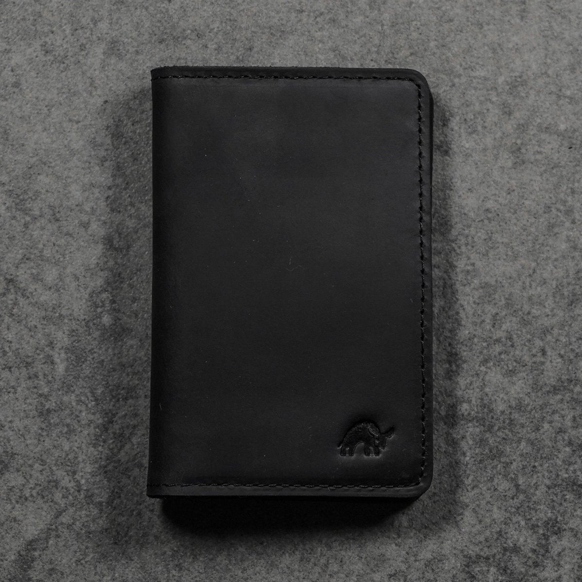 Unique Personalized The Black Messenger Wallet Customized Wallet Gifts for Men by Groovy Guy