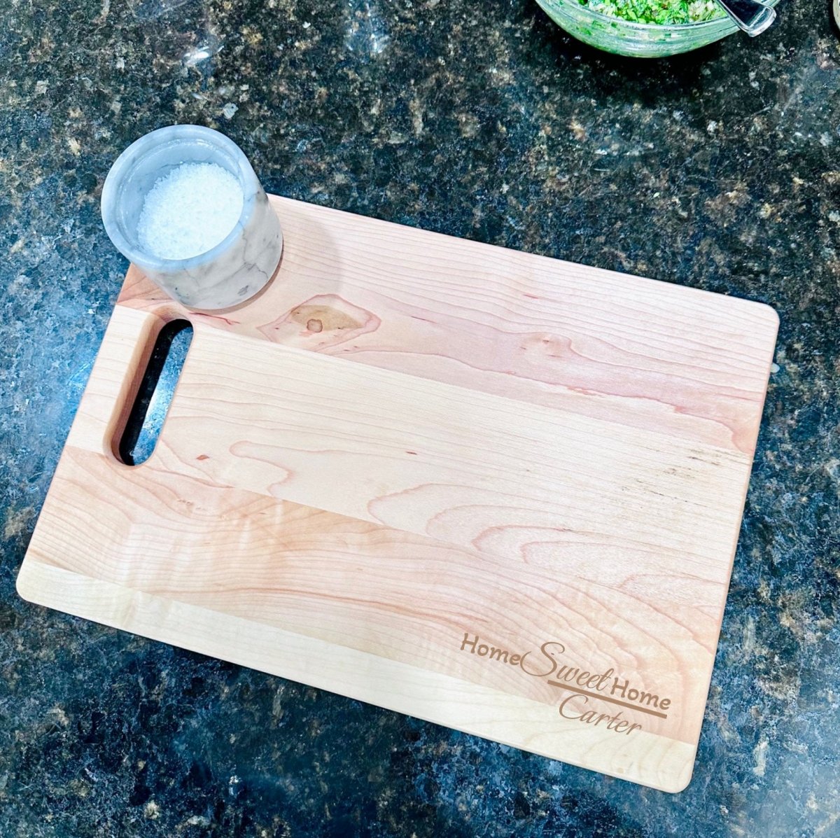 Unique Personalized Family Cutting Board Customized cutting board Gifts for Men by Groovy Guy