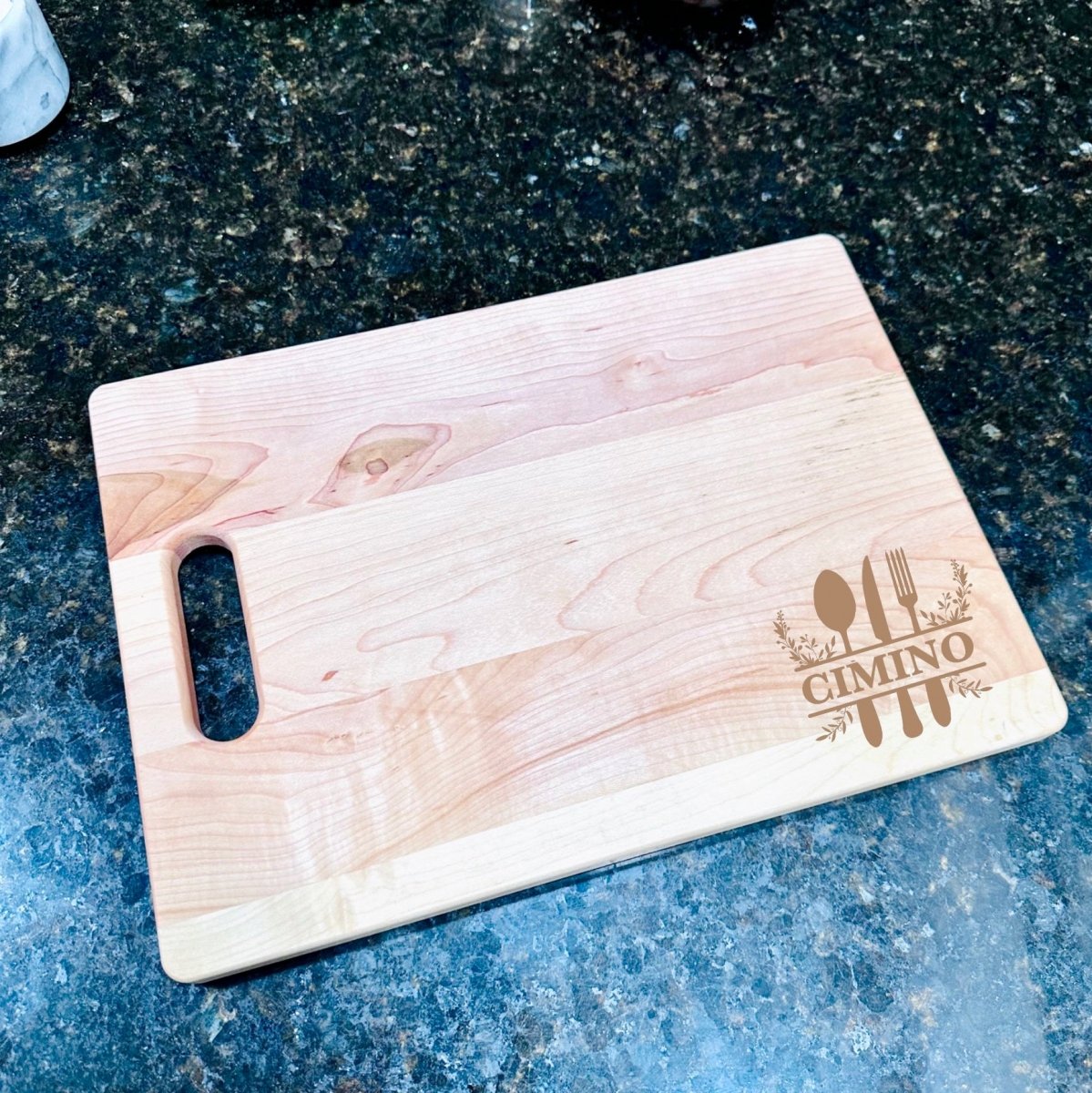 Unique Personalized Family Cutting Board Customized cutting board Gifts for Men by Groovy Guy