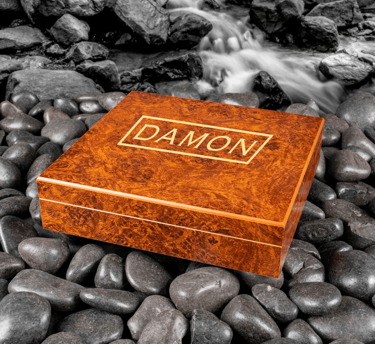 Unique Personalized Men's Anniversary Gift Box with Custom Year Customized Anniversary Gifts for Men by Groovy Guy