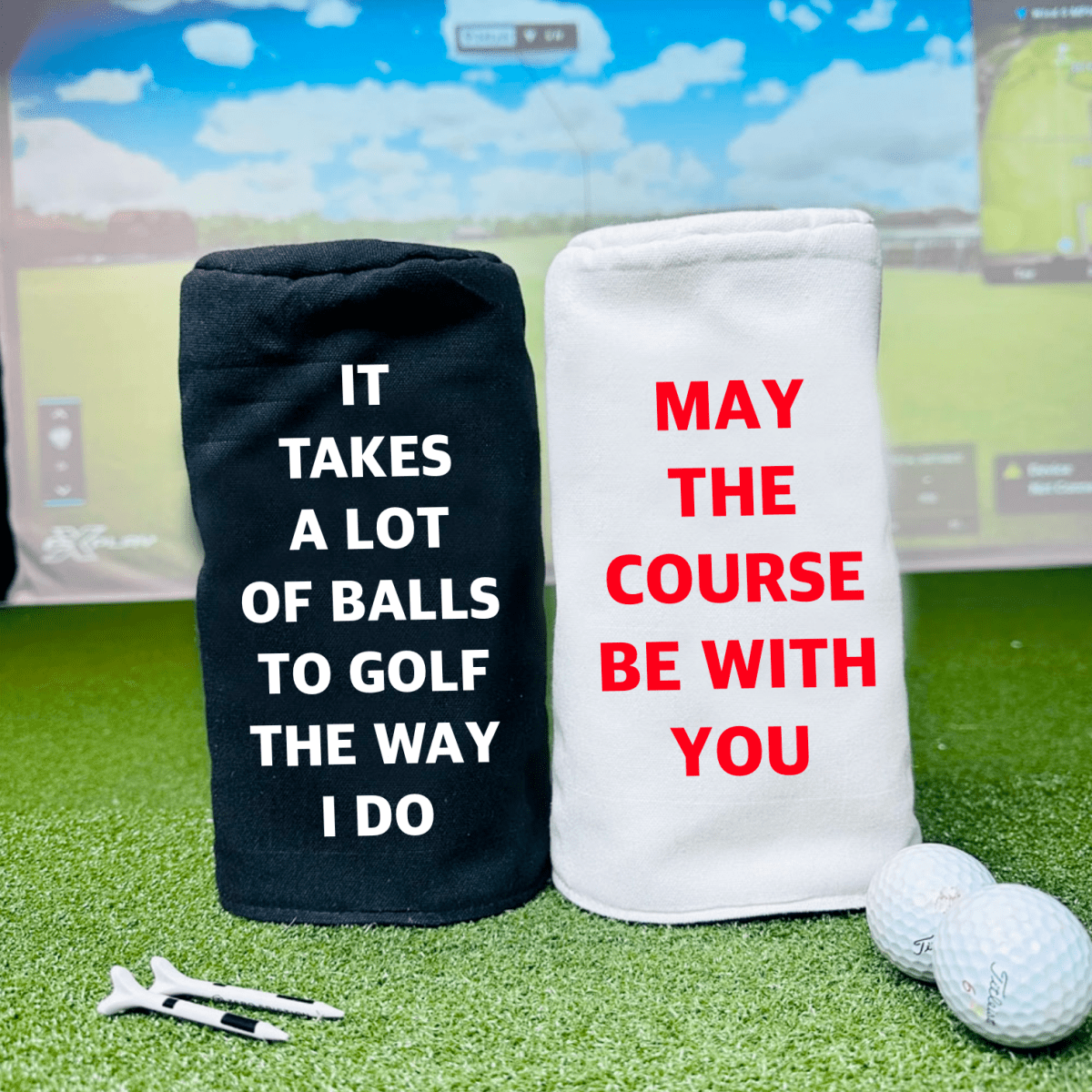 Unique Personalized Club Comedian Head Cover Customized Golf Lasers Gifts for Men by Groovy Guy