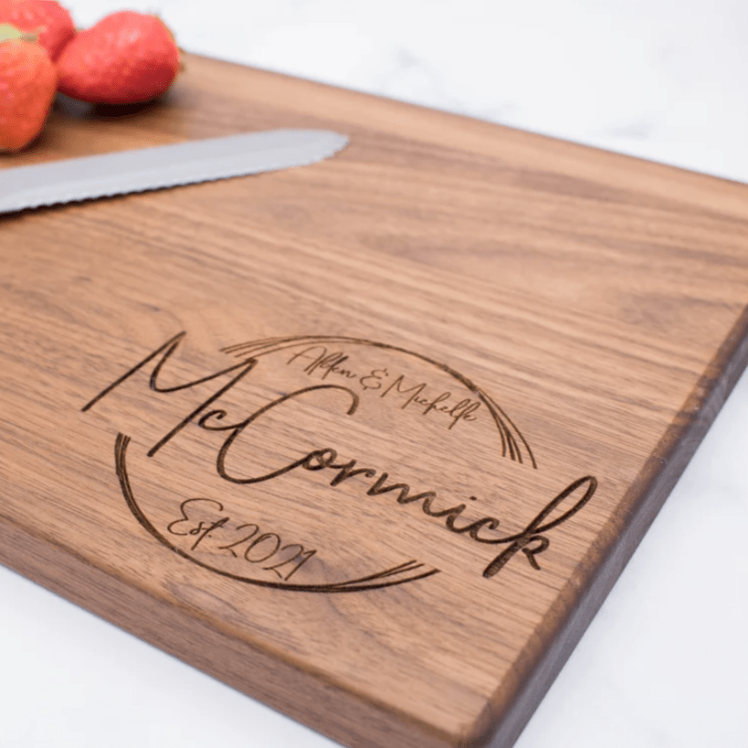 Unique Personalized Customized Chopping Board Customized cutting boards Gifts for Men by Groovy Guy