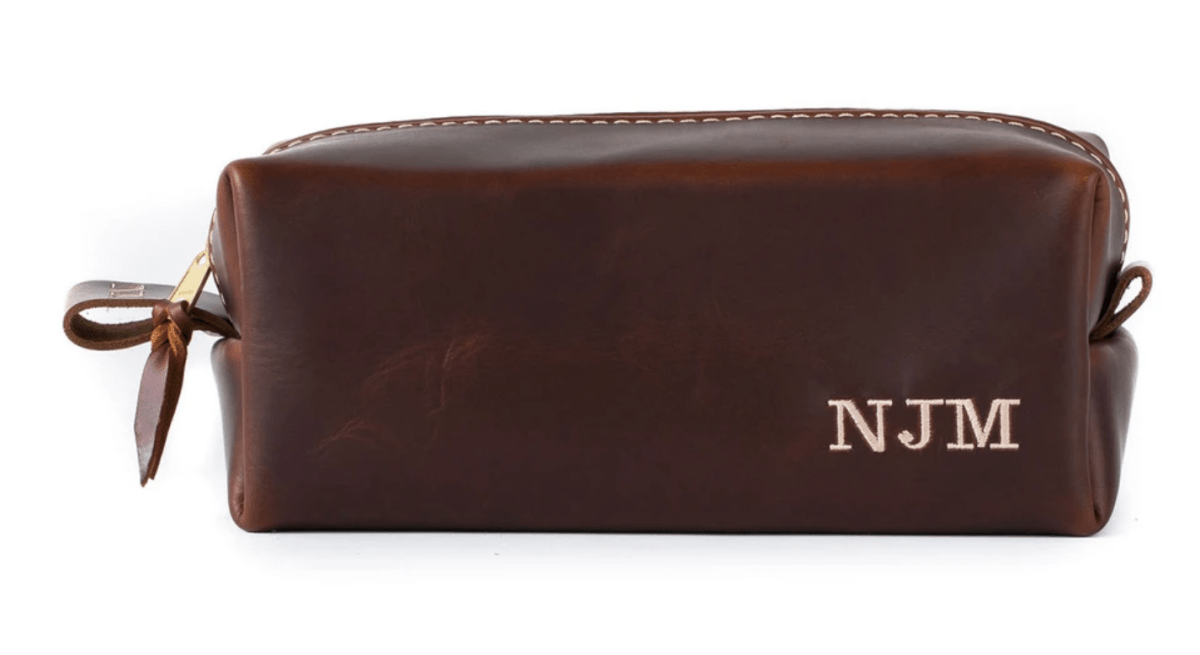 Unique Personalized Genuine Leather Travel Marvel Customized Man Bags Gifts for Men by Groovy Guy