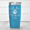 Light Blue Fishing Tumbler With The One That Got Away Design