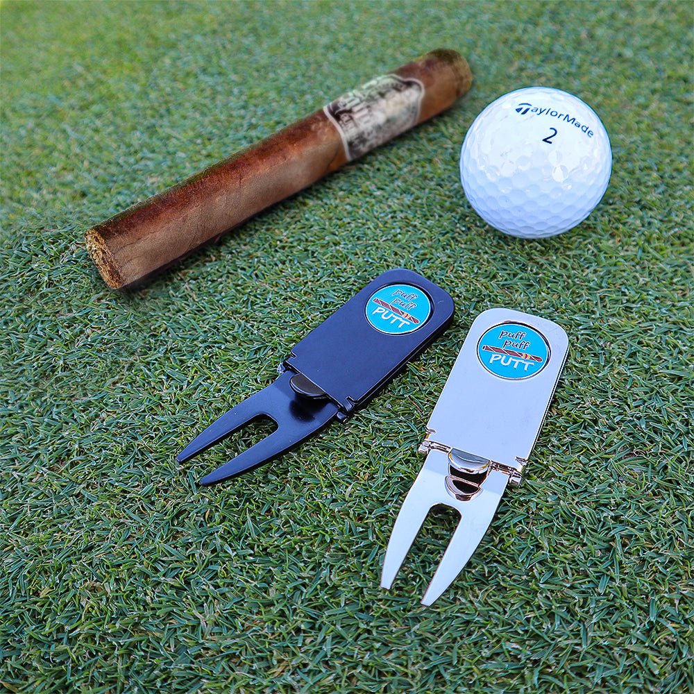 Unique Personalized Puff Puff Putt Customized Divot Tool Gifts for Men by Groovy Guy