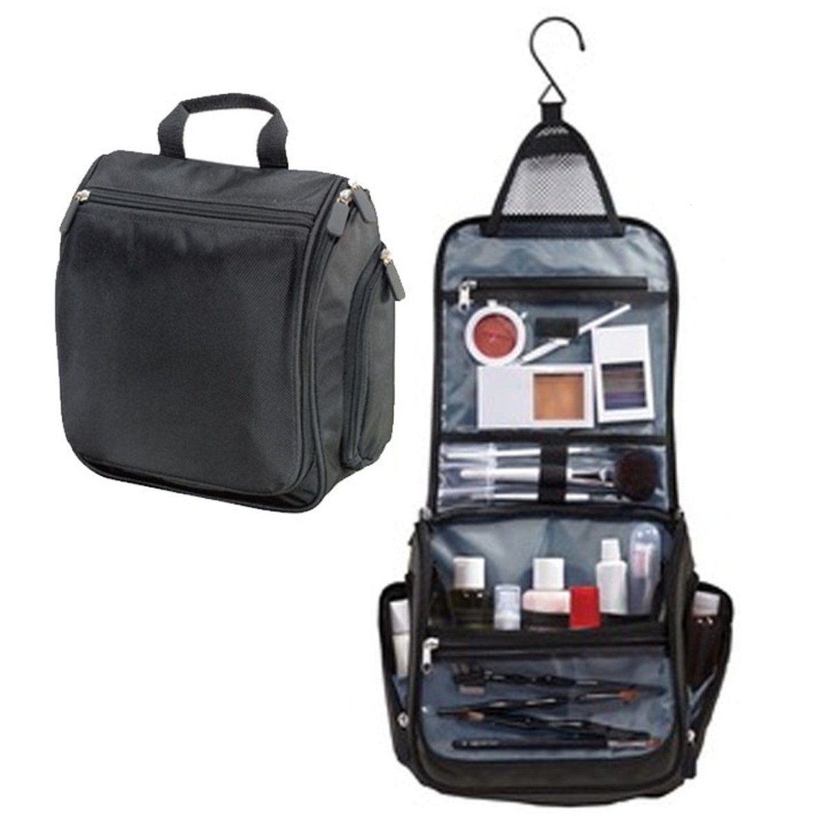 Unique Personalized Deluxe Hanging Toiletry Bag Customized Personalized Toiletry Bag Gifts for Men by Groovy Guy