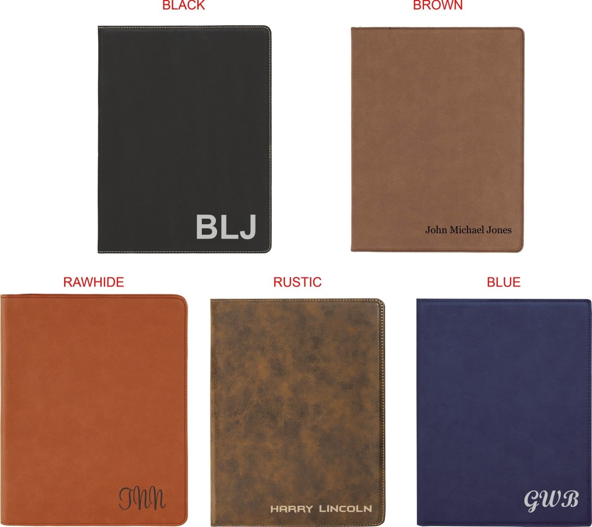 Unique Personalized Personalized Portfolio Customized Gifts for Men by Groovy Guy